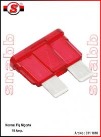 Art.No: 311 1010 Normal Fiş Sigorta 10 Amp