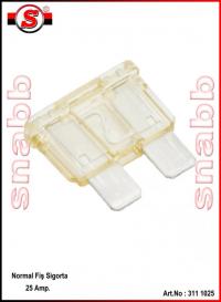 Art.No: 311 1025 Normal Fiş Sigorta 25 Amp