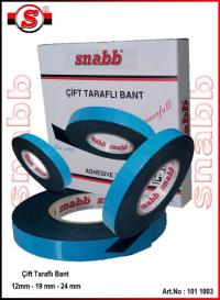 Art.No: 101 1003 Çift taraflı bant 19 mm * 10 m