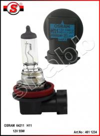 Art.No: 461 1222 Osram 64211 H11 12 V 55 W